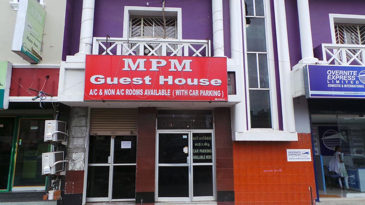 M.P.M. Guest House Puducherry Eksteriør billede